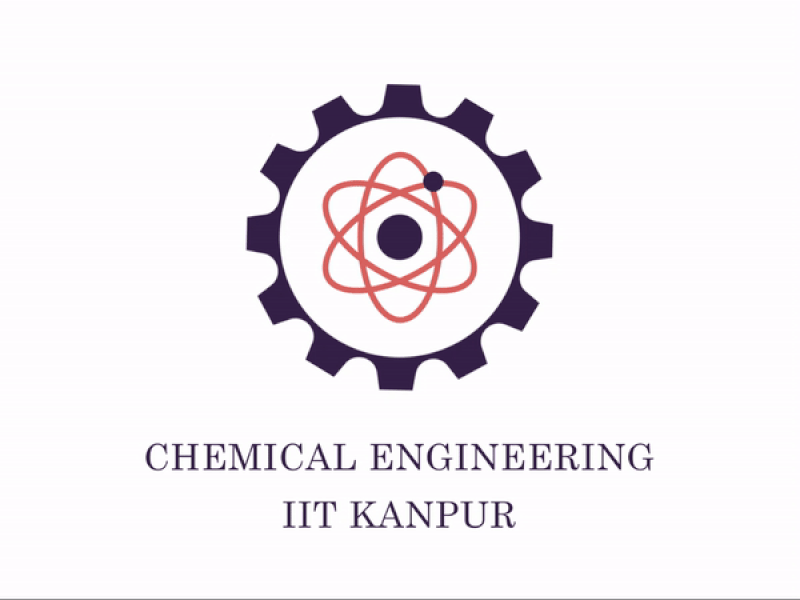 Chemical Engineering IIT Kanpur logo design