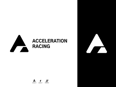 Acceleration Racing - AR Logomark 🏎️ ar ar logo branding burritodesigns design icon letter a letter r logo monogram racing vector