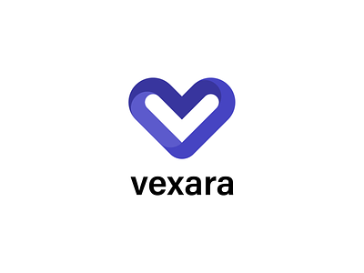 Letter V Logo Design - vexara