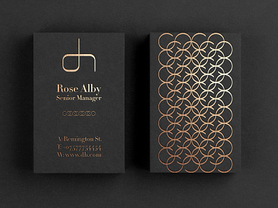 Logo, Business Card & Pattern - DH