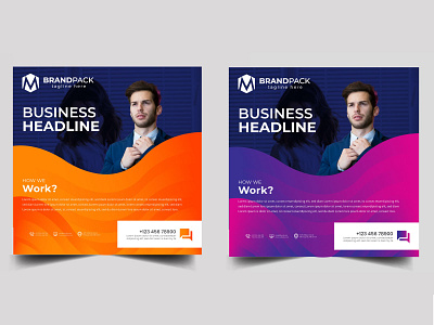 Corporate Social media Post design tamplate 2 banner brochure brochure design business colorful corporate do design facebook facebook banner facebook post flower flyer instragram instrgram latterhead modern modern design