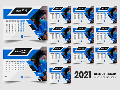 desk calendar 2021