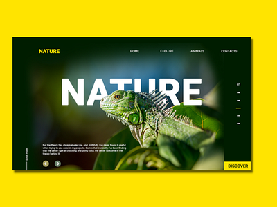 Nature Landing Page