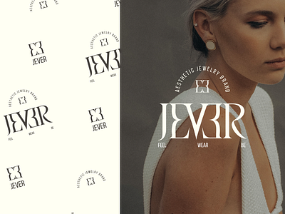 Jever Jewelry aesthetic aestheticdesign branddesign branding jewelry logo luxurylogo