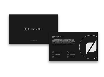 PD Business Card business card