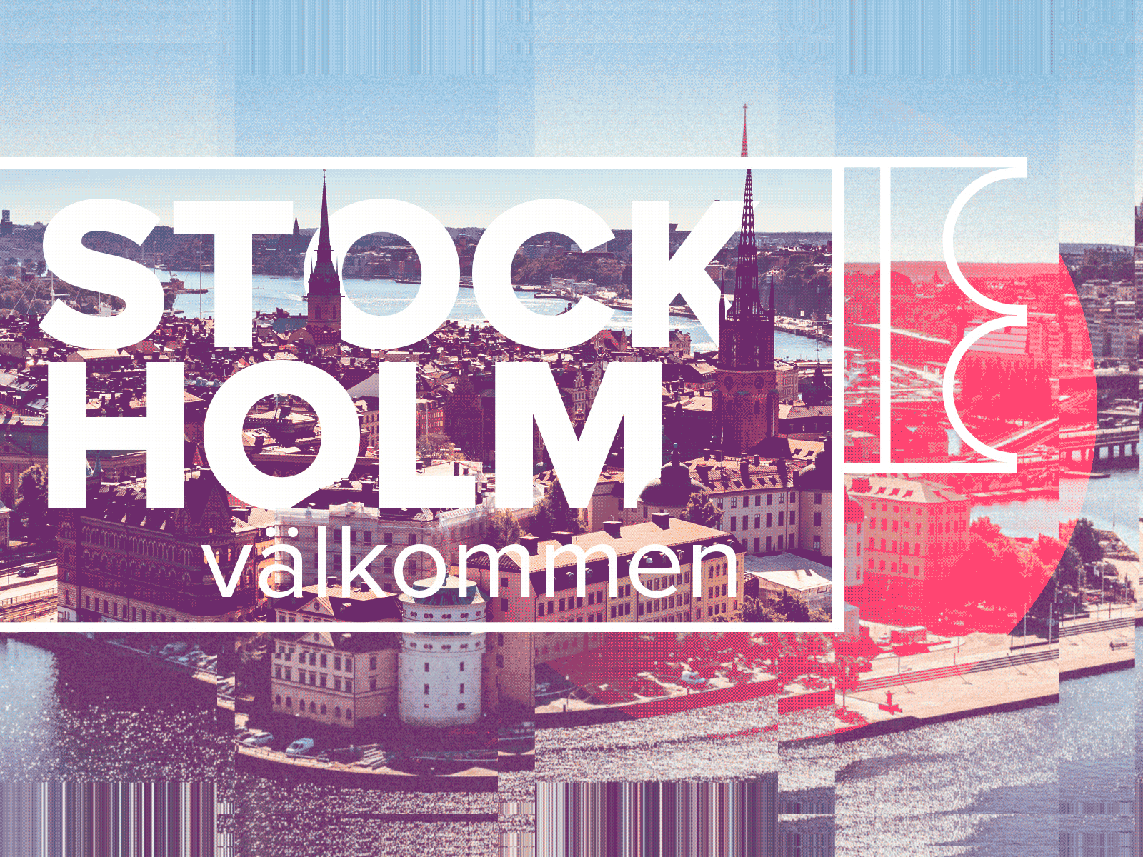 Stockholm branding city poster design graphic graphic design logo poster stockholm