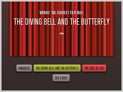 Movies on Credit buttons css3 buttons game gradients ui design