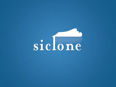 Siclone Logo 2.0 creative design logo typography