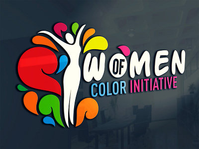 Women Color Initiative branding color colors creative intiative logo women empowerment womens health womensday