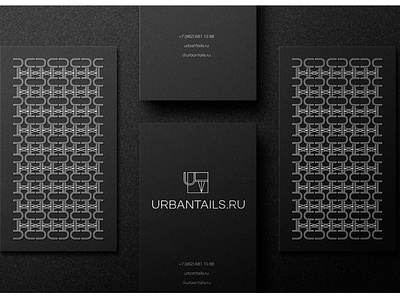 URBANTAILS.RU - identity for clothes brand brand branding clothes corporate identity fashion graphicdesign identity identitydesign logo logotype