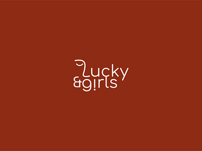 Lucky Girls beauty studio branding design graphic design logo