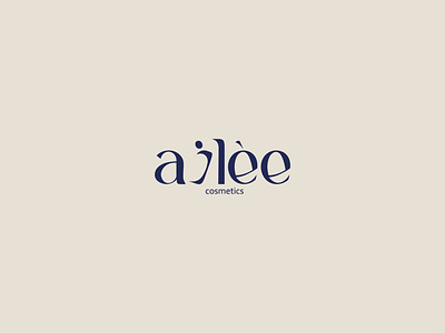 Ailee graphic design logo typography vector