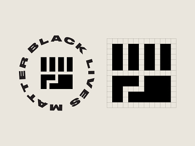 Black Lives Matter badge black lives matter circle badge fist humanity icon logo symbol typography
