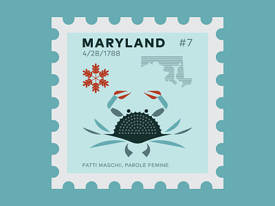 Maryland stamp