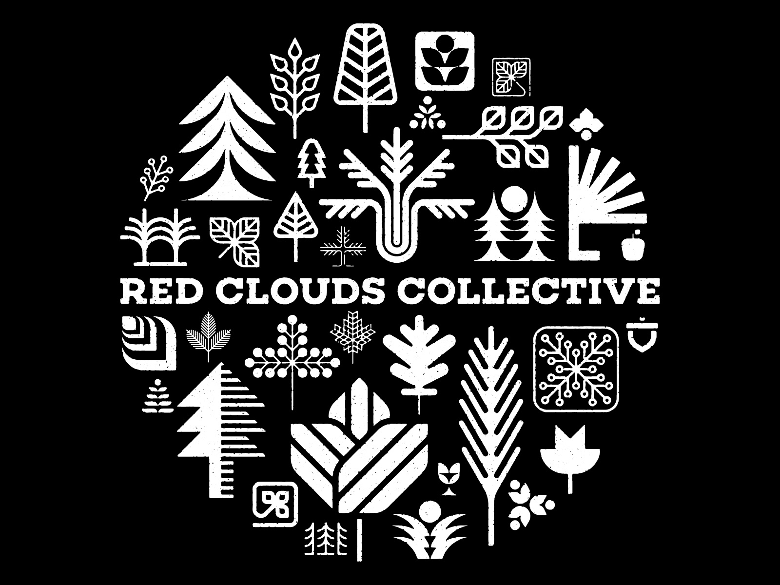 Red Clouds Collective by Ethan Fender on Dribbble