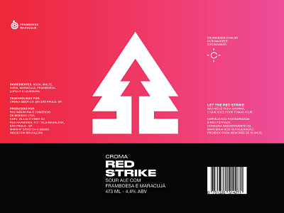 Red Strike beer label