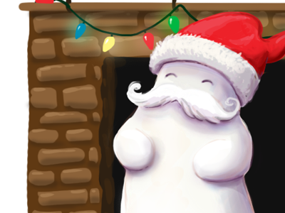 Tis the Season! character christmas ghost rethinkdb santa thinker