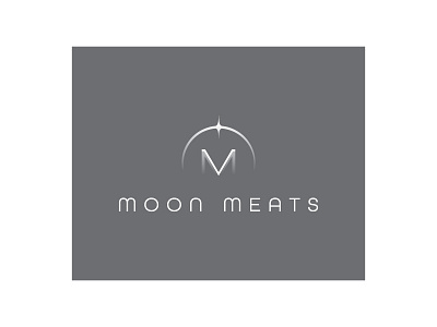 Moon Meats branding butcher design diet food graphic design illustration logo meat moon sky taste vector