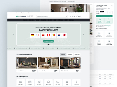 Ecommerce Website for Furniture Brand