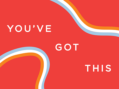 youvegotthis color design illustration procreate typography