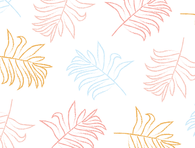 tropicalpalms colorful design floral illustration palm pattern procreate tropical