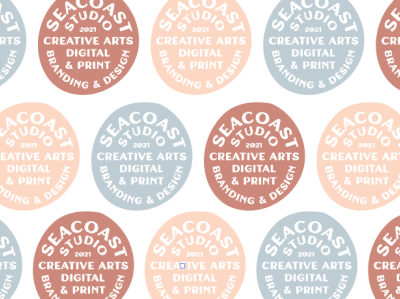 Seacoast Studio Submark branding color colorful design illustration logo pattern typography ui vector