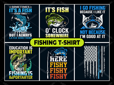 Fishing T-Shirt Design