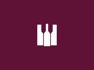 Wine + glasses branding design icon illustration illustrator logo minimal vector web website