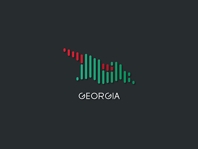 Georgia art branding design icon illustration illustrator logo minimal vector web