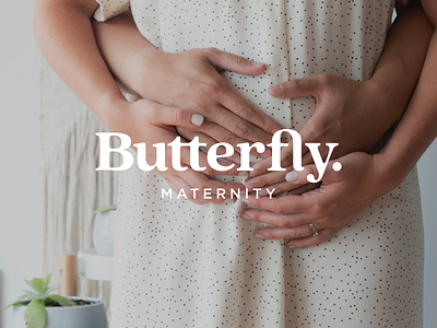 Butterfly Maternity Brand Development brand branding