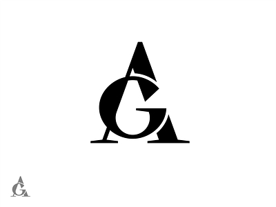 Elegant AG Monogram