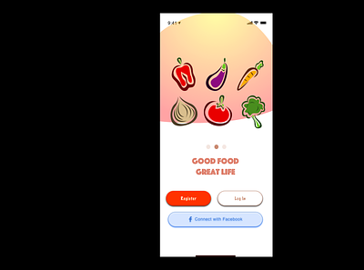 Food | Resturant UI animation app design sketchapp ui vector