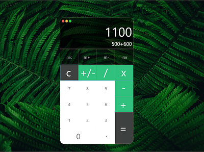 Calculator calculator ui dailyui dailyui004 dailyuichallenge design