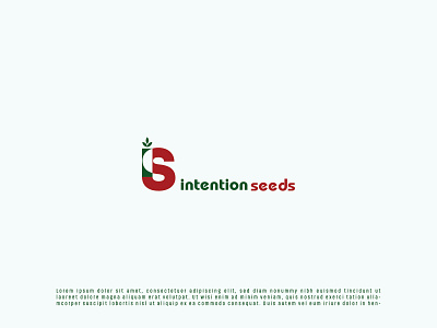 Intention logo 2020 logo 2021 logo brand identity graphic design illustration logo logo design logodesign