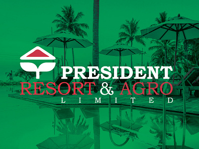 Brand Identity Design For President Resort Agro Limited 02 2020 logo 2021 logo brand design brand identity branding logo logo design logo mark