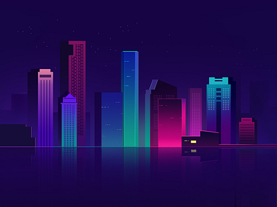 City City illustration city，city，illustration