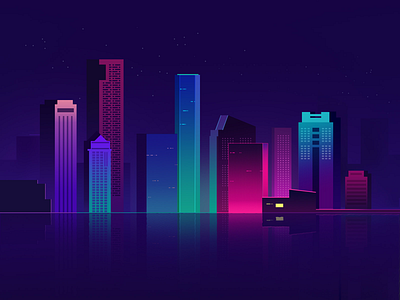 City City illustration