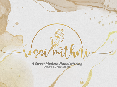 Rossi Mithori - A Sweet Modern Handlettering