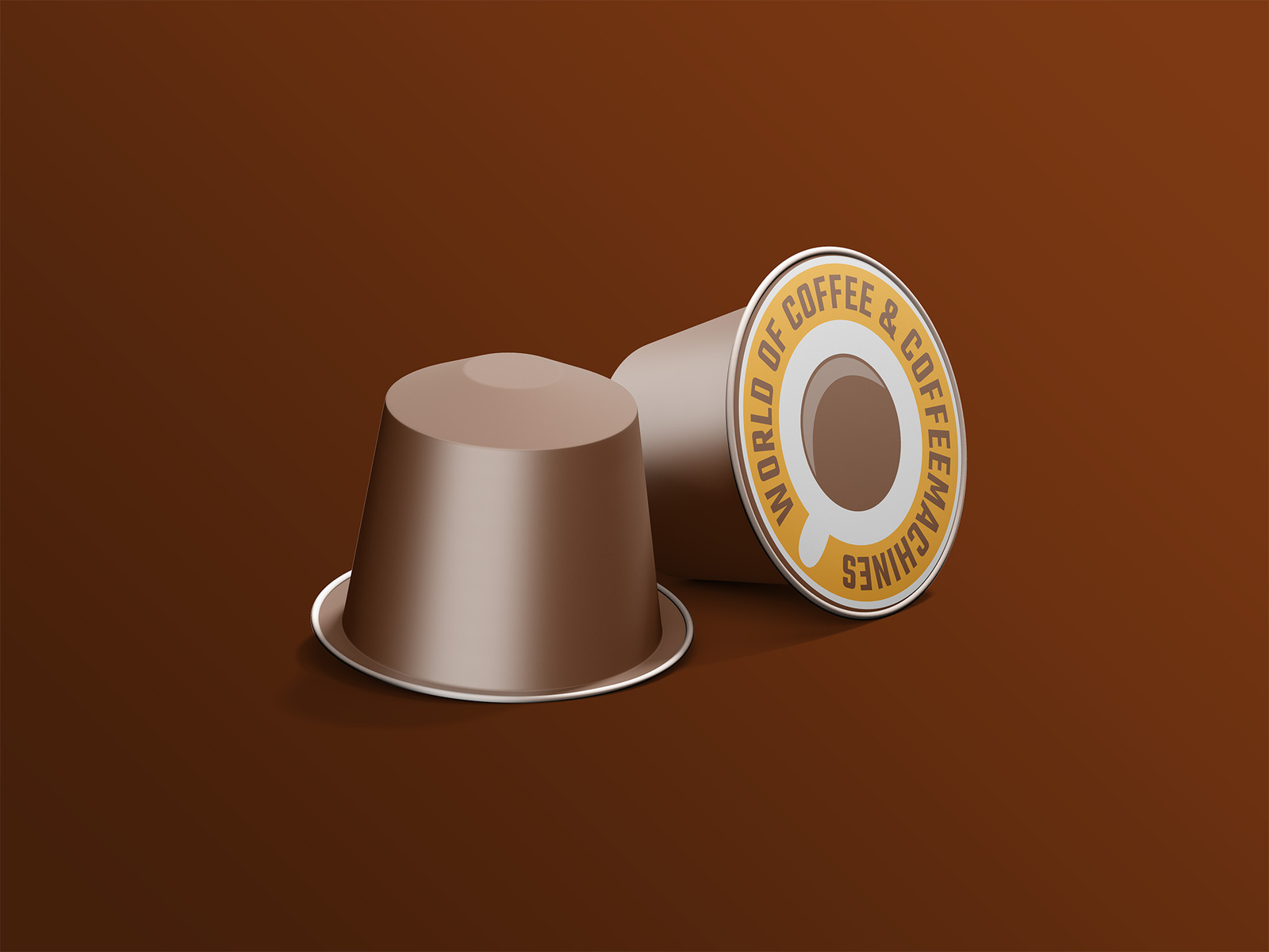 World of Coffee & Coffeemachines Coffee Capsule by Serhii Serhieiev on ...