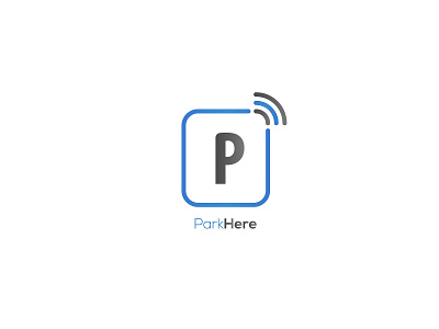 Park Here Logo app art design icon logo ui ux web web design website