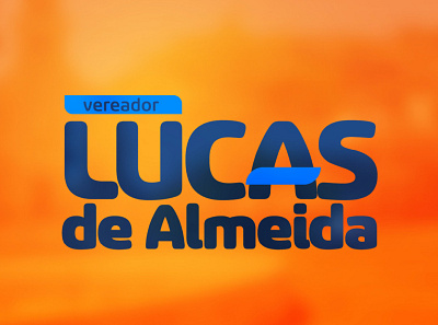 Vereador Lucas de Almeida | Logo Concept branding design logo social media typography