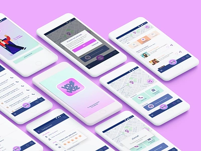 VosSosVoz App app design gender violence ui ux uxui