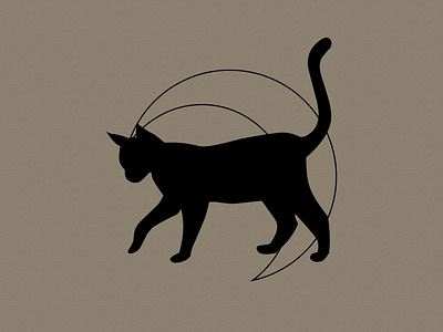 Black Cat animation design design art graphic design icon ilustration logo