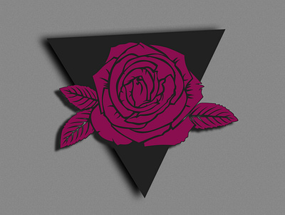 Roses design design art graphic design icon logo vector art