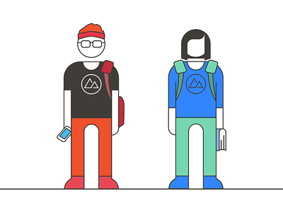 There are TWO types of students! graphic design illustration