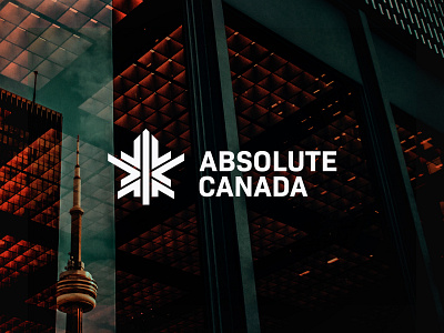 Absolute Canada - Logo Design bold logo brand brand identity branding canada company company branding designer designs logo maple