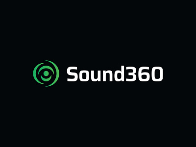 Sound 360 360 bold logo brand brand identity branding circular logo design designer for hire logo logo design logo designer sound logo