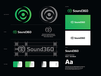 Sound 360 - Brand Identity 360 brand designer brand identity branding circle circular creative hardware logo logo design logo design branding logo designer sound