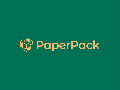 PaperPack - Logo Design eco eco friendly eco packaging environment logo logo design logo designer logo mark pack paper recycle logo