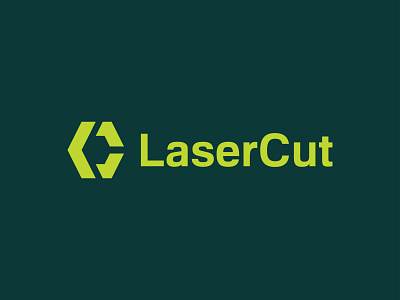 LaserCut - Logo Design bold logo brand brand identity branding cut designer laser laser cut letter c logo logo designer monogram